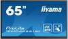 iiyama ProLite TE6504MIS-B1AG - 165 cm (65) Diagonalklasse (163.9 cm (64.5) sichtbar) LCD-Display mit LED-Hintergrundbeleuchtung - interaktiv - mit Integrierter Media-Player und Touchscreen (Multi-Touch) - Android - 4K UHD (2160p) 3840 x 2160