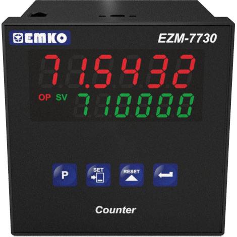 EMKO EZM-7730.5.00.0.1/00.00/0.0.0.0 Vorwahlzähler Emko Vorwahlzähler