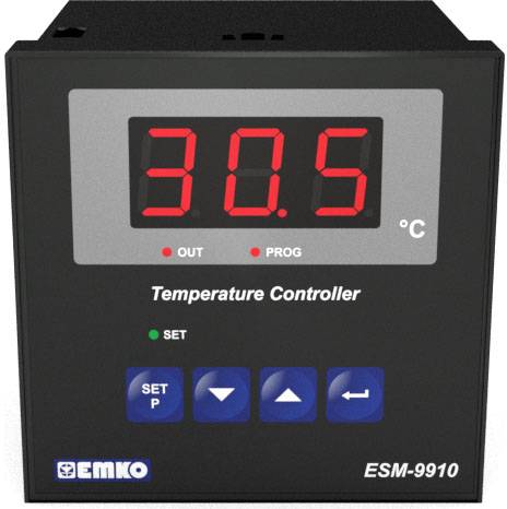 EMKO ESM-9910.5.10.0.1/01.00/2.0.0.0 2-Punkt-Regler Temperaturregler K 0 bis 999 °C Relais 7 A
