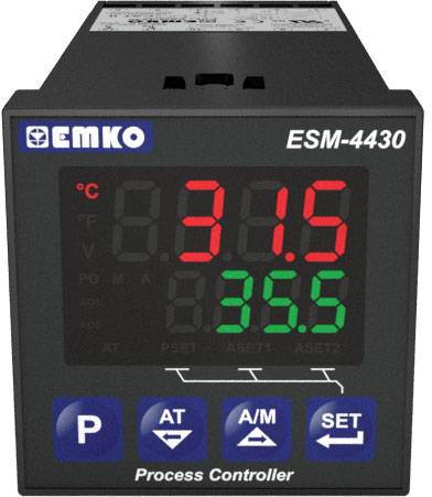EMKO ESM-4430.1.20.0.1/01.02/0.0.0.0 2-Punkt, P, PI, PD, PID Universalregler Pt100, L, J, K