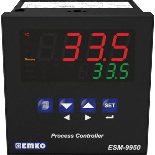 Emko ESM-9950.1.20.2.1/00.00/0.0.0.0 2-Punkt, P, PI, PD, PID Universalregler Pt100, L, J, K, R, S, T, B, E, N, C -200 bi...