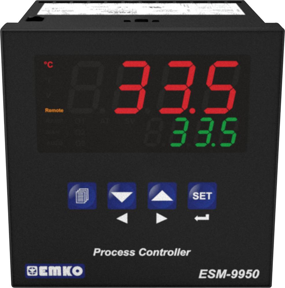 Produktbild von Emko ESM-3710-N Temperaturregler 2-Punkt – Pt100, -50 Bis 400°C, 16A Relais, Programmierbare Hysterese & Passwortschutz