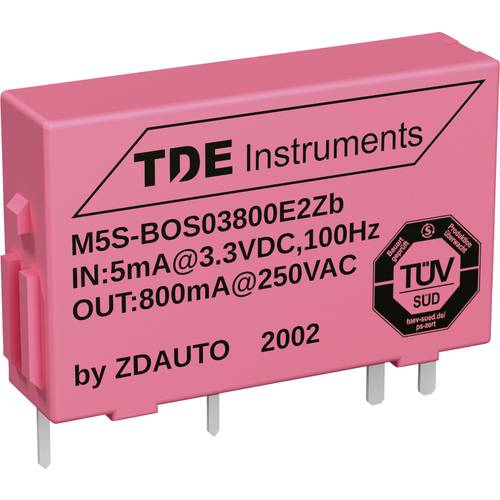 I/O Modul BOS05800E2Zb Anschluss: Lötpins · Schaltspannung (max.): 250 V/AC · Schaltstrom (max.): 800 mA · Kontaktart: 1...