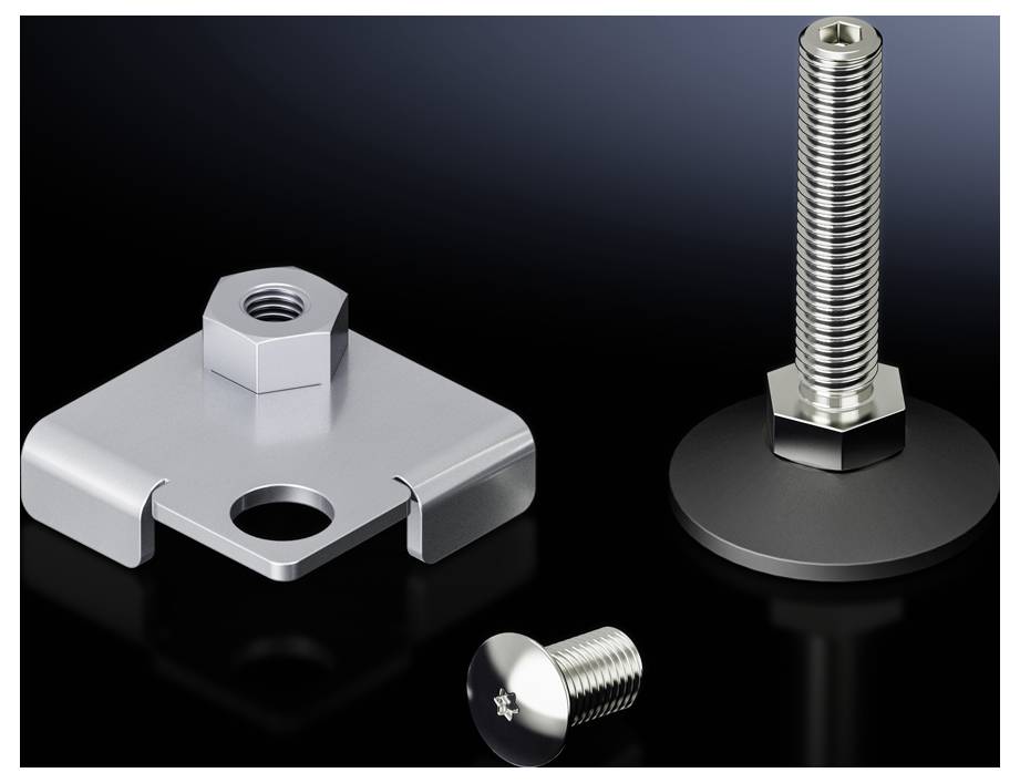 Rittal 5301326 19 inch Stelvoet voor patchkast