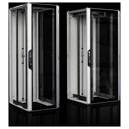 Rittal VX 5308.823 19 Zoll Netzwerkschrank (B x H x T) 600 x 2000 x 1000 mm 42 HE Grau, Schwarz