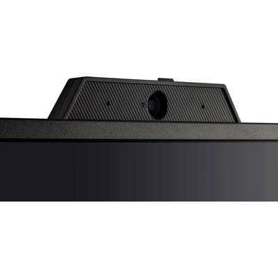 Webcam befindet sich oben auf dem Bildschirmrand eines Monitors.