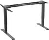 SpeaKa Professional Sitz-/Steh-Schreibtischgestell elektrisch höhenverstellbar Höhen-Bereich: 62 bis 1.28 m (B x T) 170 cm x 90 cm Schwarz SP-SDF-510 SP-9414652