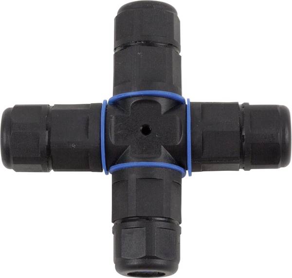 Heitronic 45613 Kabelverbinder mit Schraubklemmen (B x H x T) 106 x 102 x 26 mm  1 St.