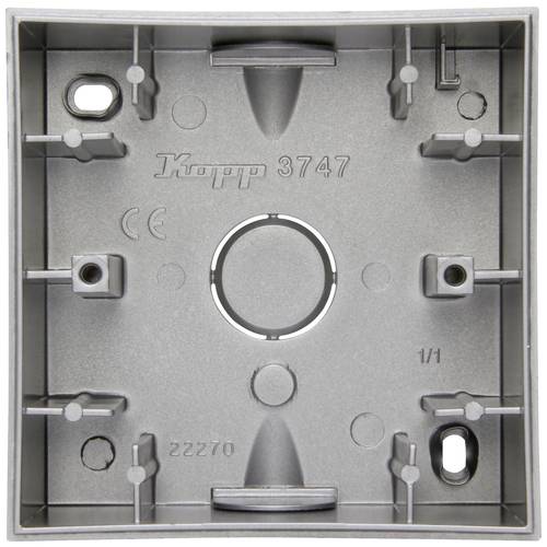 Kopp Aufputzgehäuse Edelstahl 374747008 1 St.