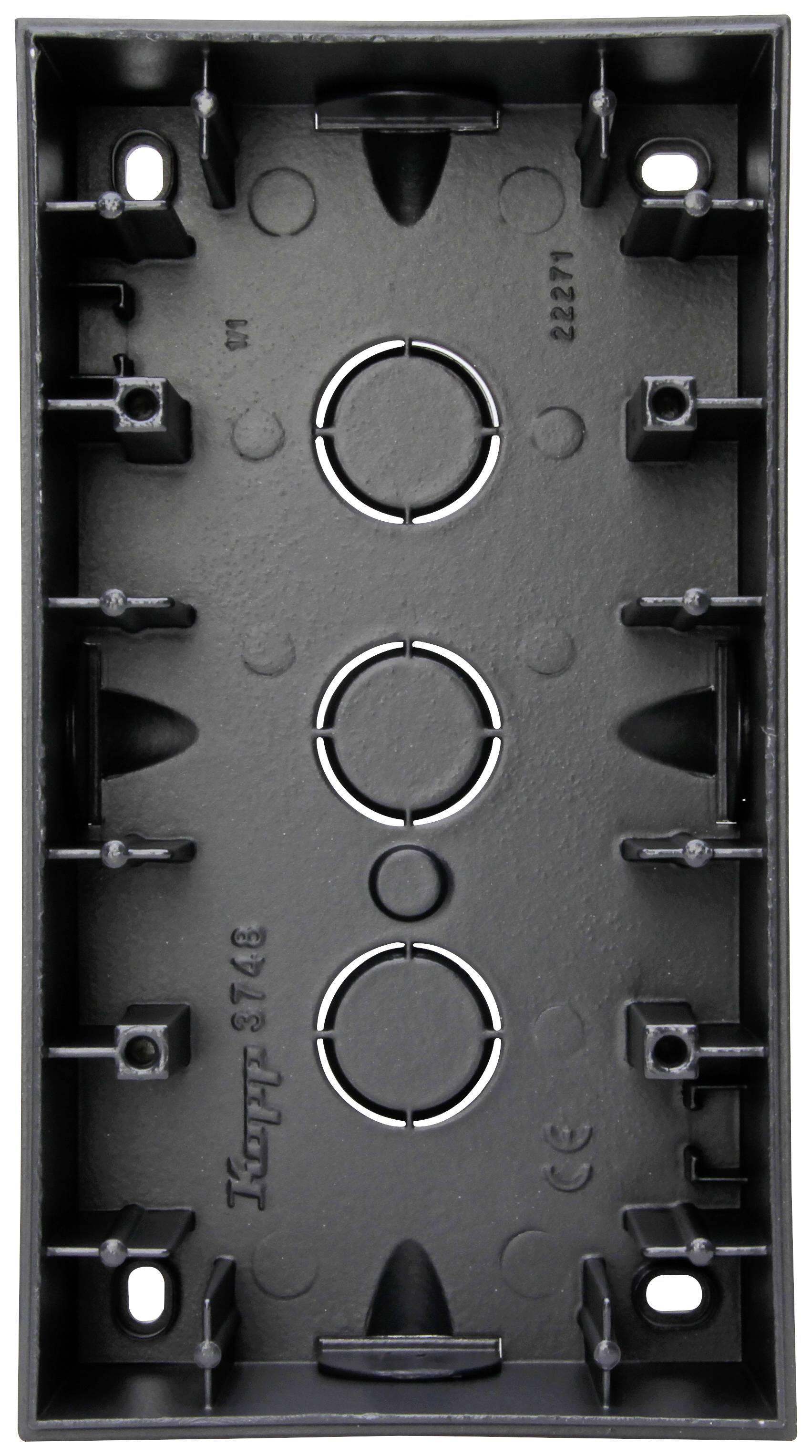 Kopp Aufputzgehäuse Anthrazit 374815008 1 St.