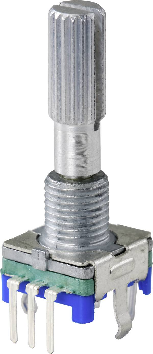 TRU COMPONENTS TC-9415580 EC11S-H6.5B2-25K12-26P Drehschalter 5 V 0.5 mA 360 ° 1 St.