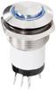 Renkforce RF-4707812 Klingeltaster 1fach Edelstahl, Weiß 24 V DC/ 2 A, 24 V AC/ 1 A