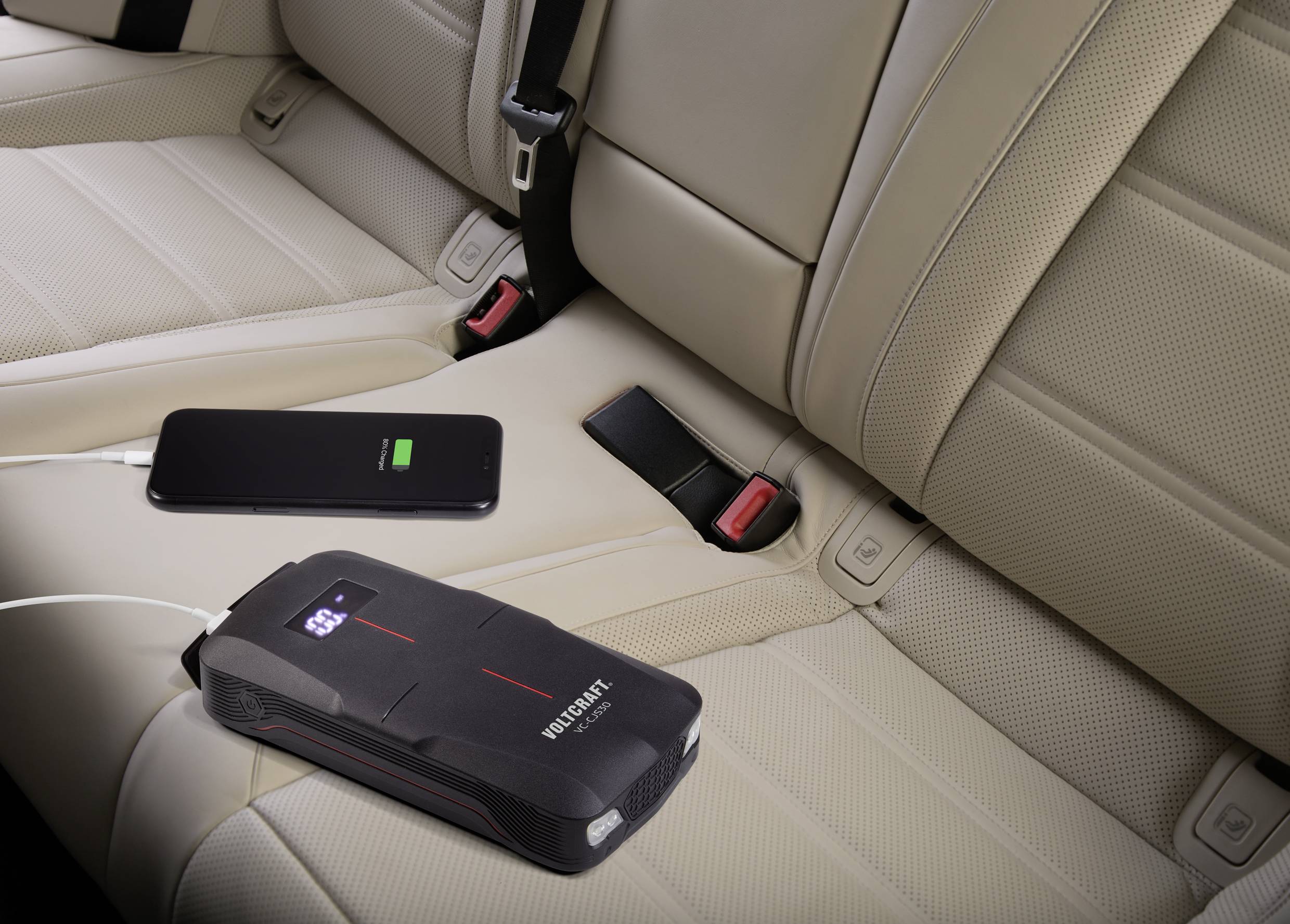 Energiestation mit Lademöglichkeit für Handys