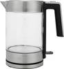 Princess 01.236041.01.001 Wasserkocher Edelstahl, Schwarz Fassungsvermögen: 1.7 l