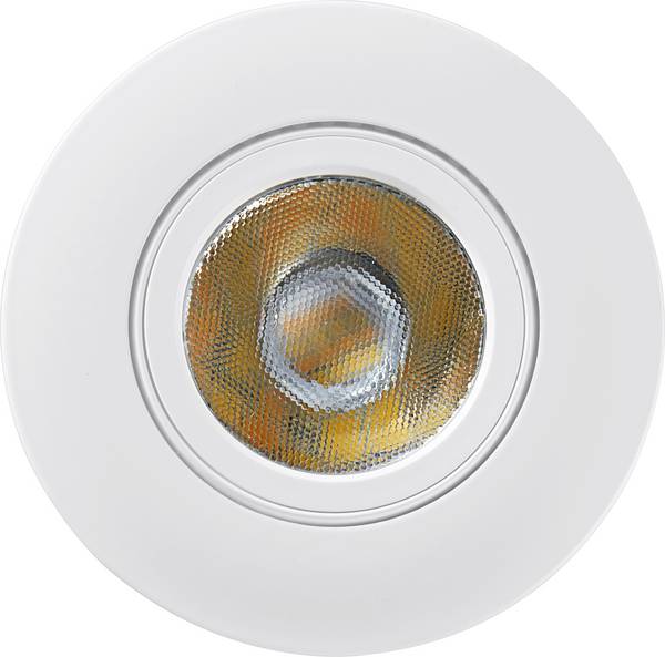 Heitronic 500947 DL8002 LED-Einbauleuchte LED LED fest eingebaut 8.5 W Weiß