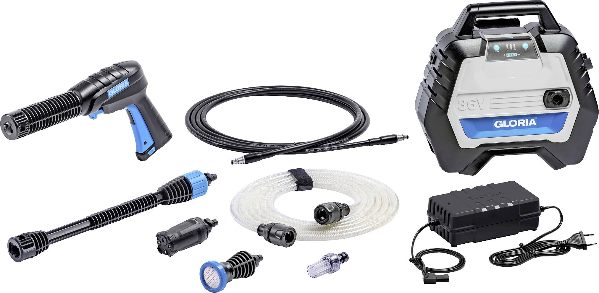 MultiJet 36V - Multifunktionaler Akku-Hochdruckreiniger