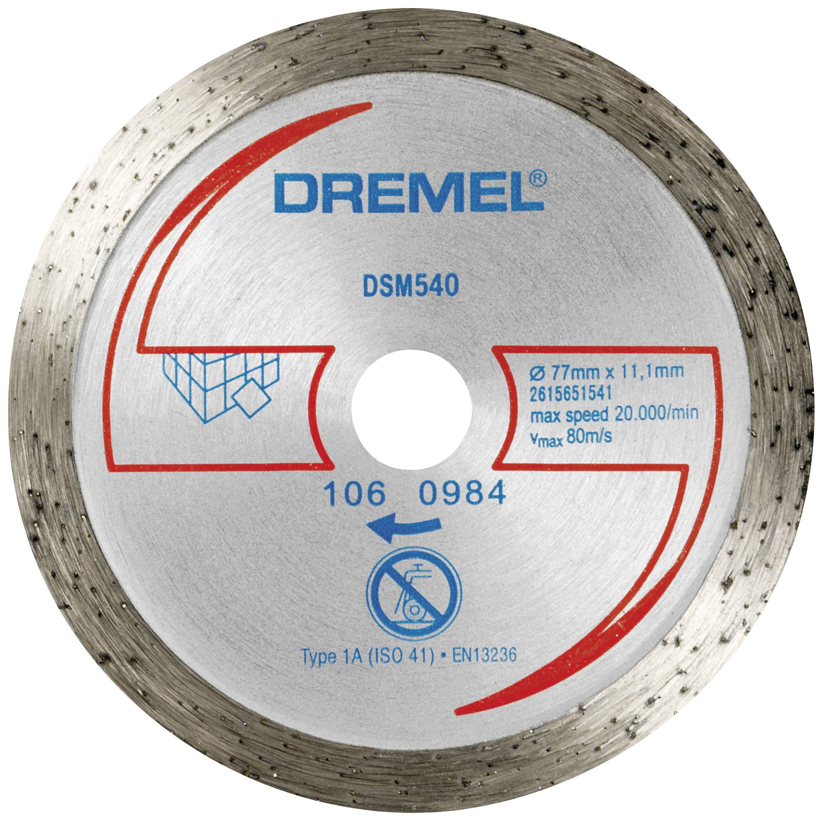 DREMEL DSM540 2615S540JB Diamanttrennscheibe 77 mm 1 St.