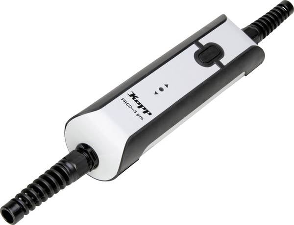 KOPP PRCD-S pro - Ortsveränderliche Schutzeinrichtung (Typ A | Fehlerstrom 0,01A | 230V / 16A | 3-polig | IP55) - grau