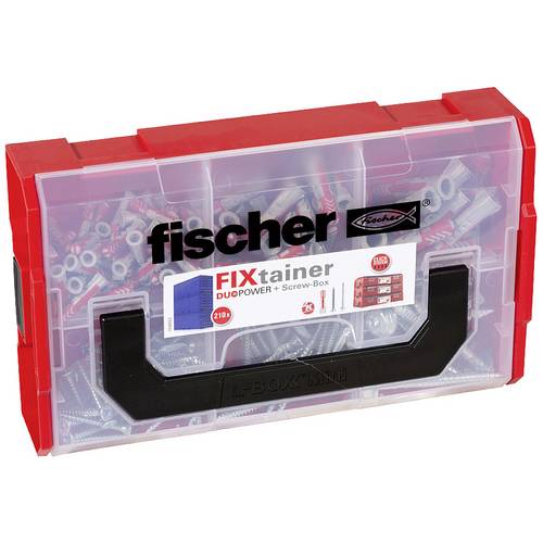 Fischer 536162 FIXtainer - DUOPOWER Dübelsortiment 210 St.