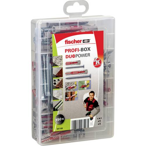 Fischer 541109 PROFI-BOX DUOPOWER Dübelsortiment 1 Set