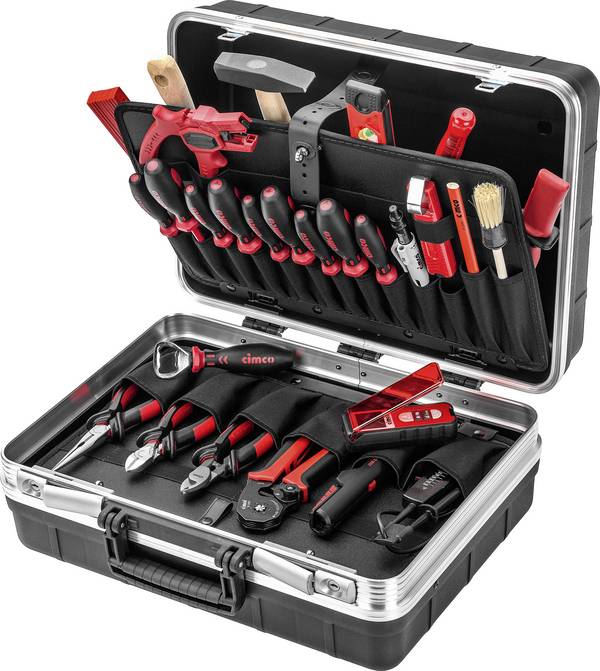 Cimco ECO Plus 172021 Lehrlinge Werkzeugkoffer bestückt 26teilig (L x B x H) 395 x 455 x 205 mm