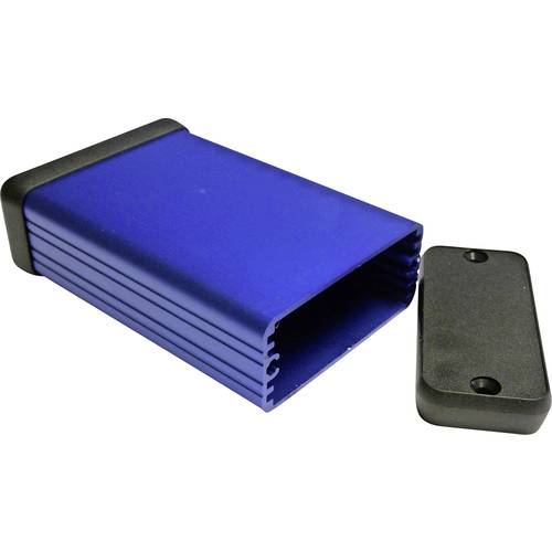 Hammond Electronics 1455C802BU Universal-Gehäuse 80 x 54 x 23 Aluminium extrudiert Blau (eloxiert) 1 St.
