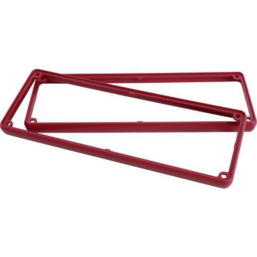 Hammond Electronics 1455UBRED Blende ABS Rot (L x B x H) 196 x 71 x 11.60 mm 2 St.