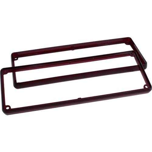 Thumbnail - Hammond Electronics 1455UBTRD Blende ABS Rot (transparent) (L x B x H) 196 x 71 x 11.60 mm 2 St.