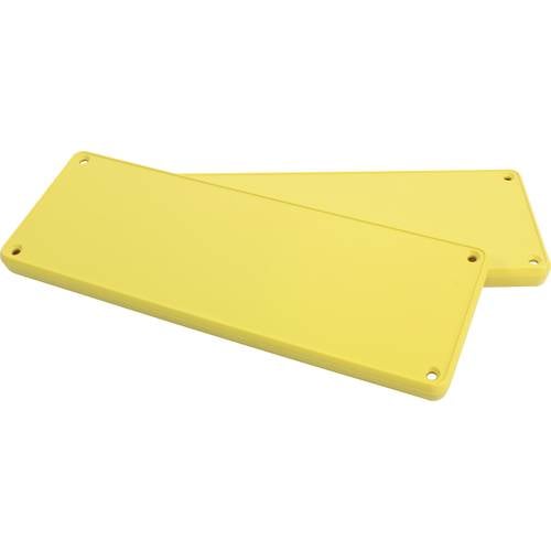 Hammond Electronics 1455UPLY Frontrahmen ABS Gelb (L x B x H) 196 x 71 x 11.60 mm 2 St.