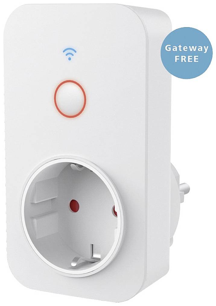 Hama 2x WiFi Steckdose und 1x Wi-Fi Steckdose inkl. Strommessgerät Wi-Fi Steckdosen-Set Alexa, Google Home, IFTTT-2