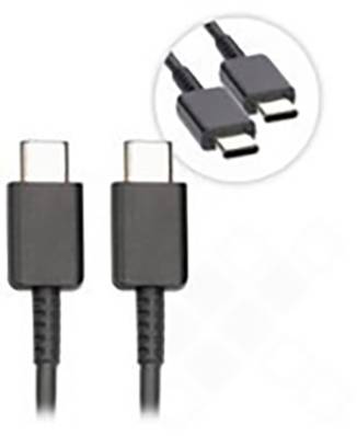 SAMSUNG Datenkabel EP-DN970CBE USB-C auf USB-C - black (EP-DN970CBE)