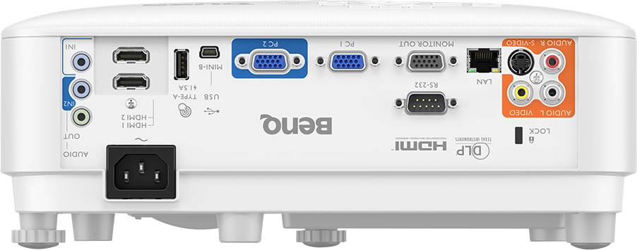 BenQ MW826STH Beamer, 1280 x 800 WXGA, 3500 Lumen-1