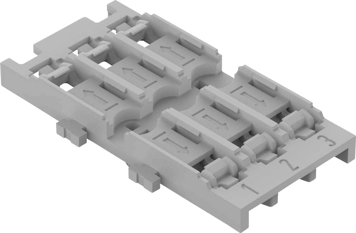 WAGO 221-2533 Befestigungsadapter 5 St. Piece
