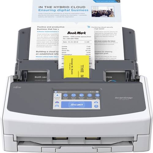 Thumbnail - Fujitsu ScanSnap iX1600 Duplex-Dokumentenscanner A4 600 x 600 40 Seiten/min USB, WLAN 802.11 b/g/n