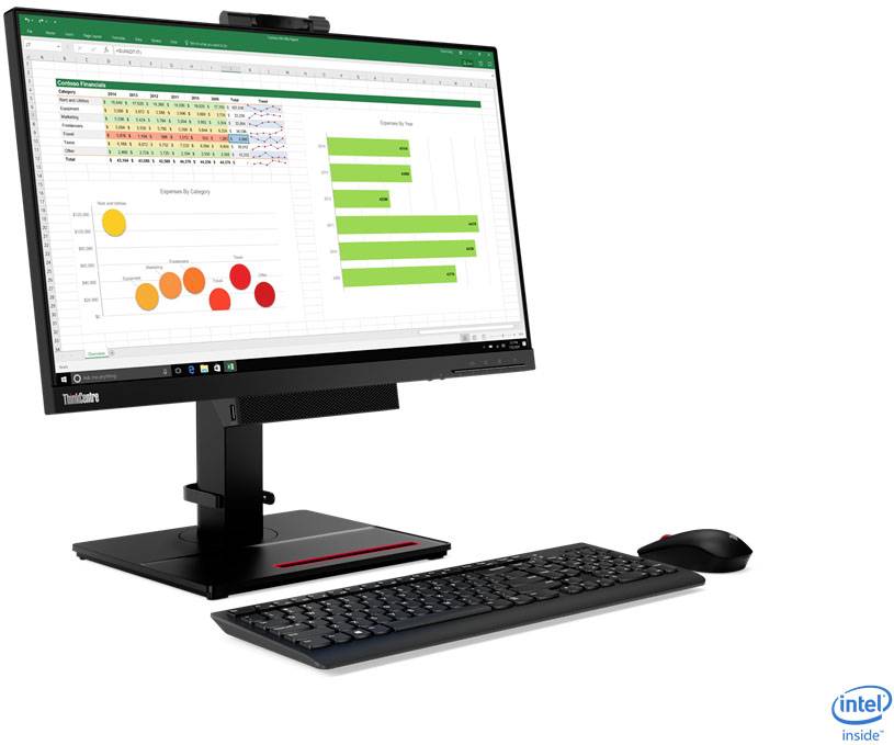 Dis 24 Lenovo ThinkCentre Tio 24 Gen 4 LED Black-6