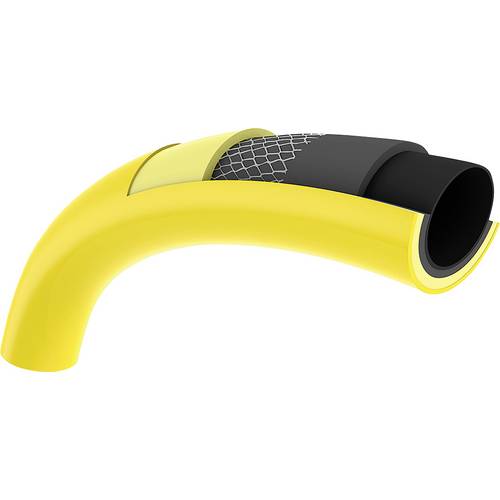 Hozelock 194271 Primabel Schlauch 1 Zoll 50 m Gelb Gartenschlauch