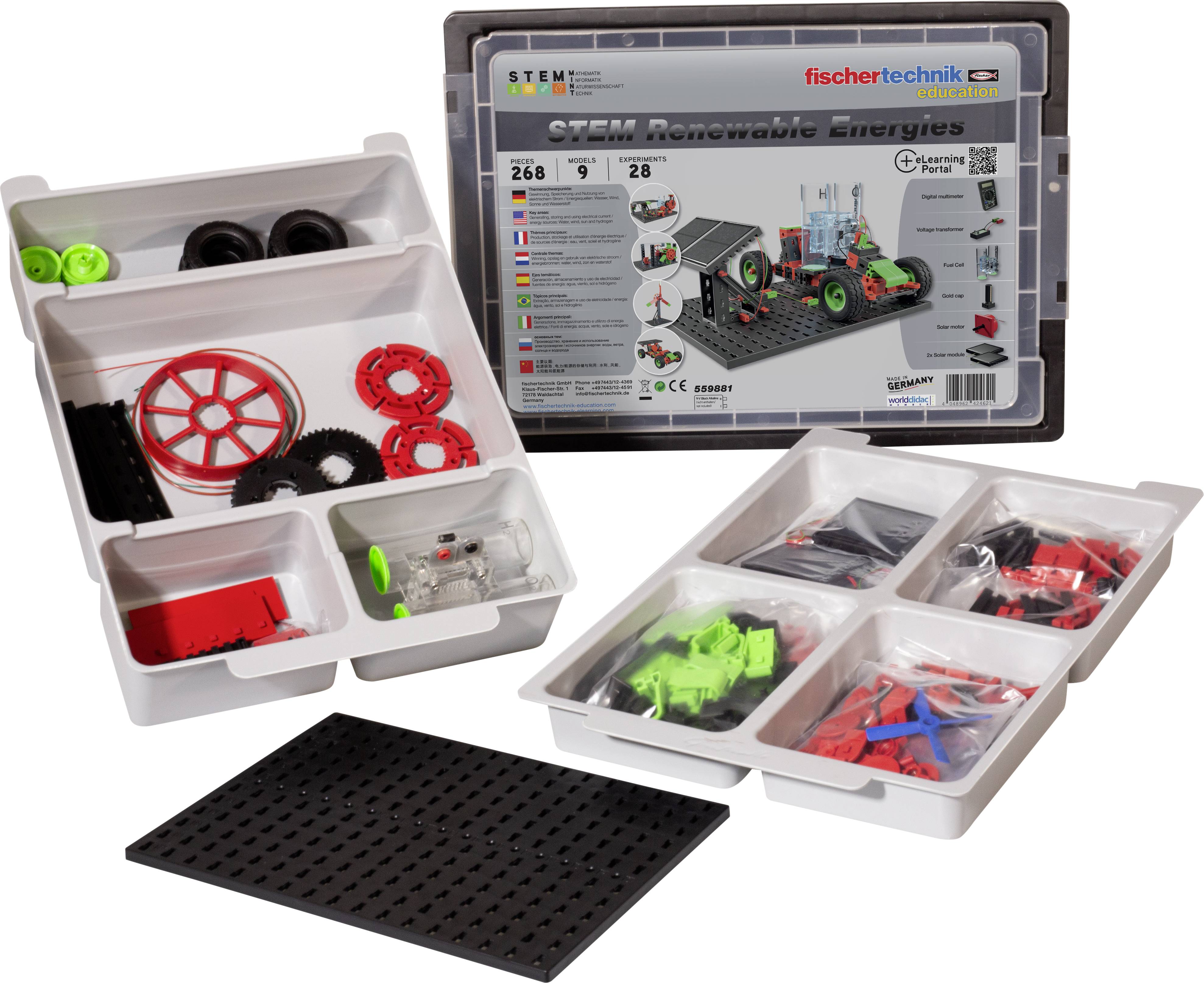 fischertechnik education - Kit MINT Renewable Energies →