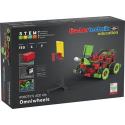 Image of fischertechnik education Erweiterungsmodul Roboter Robotics: Add On Omniwheels 559898