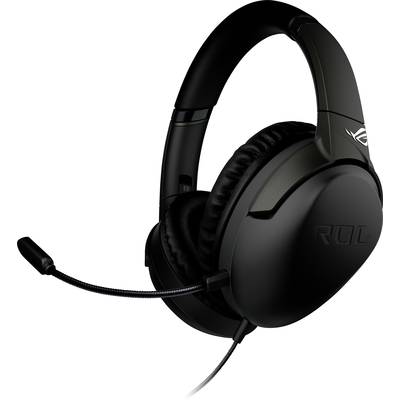 Asus ROG Strix Go Gaming  Over Ear Headset kabelgebunden Stereo Schwarz Mikrofon-Rauschunterdrückung, Noise Cancelling L