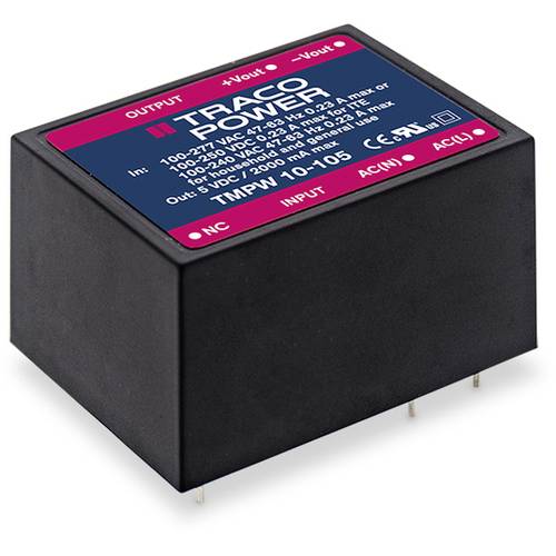 TracoPower TMPW 10-105 Schaltnetzteil 5 V/DC 2 A 10 W
