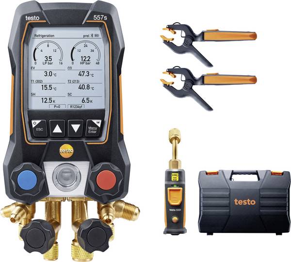 Kältemittel-Messgerät testo 557s Smart Vakuum Set