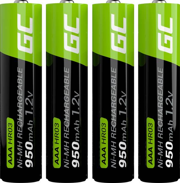 Green Cell HR03 Micro (AAA)-Akku NiMH 950 mAh 1.2 V 4 St.