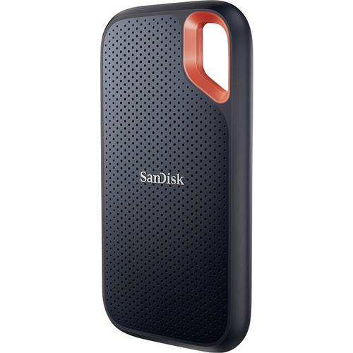 SanDisk Extreme® Portable 4 TB Externe SSD-Festplatte 6.35 cm (2.5 Zoll) USB-A (USB 3.2 Gen 2) Schwarz, Orange SDSSDE61-...