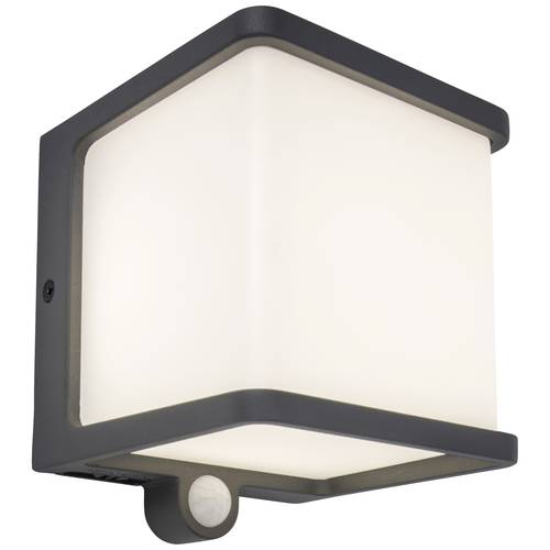 Thumbnail - Lutec DOBLO 6939412012384 Solar-Außenwandleuchte mit Bewegungsmelder LED LED fest eingebaut 7.5 W Anthrazit