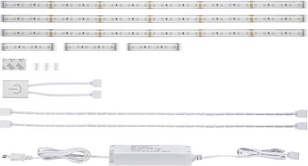 Paulmann FN MaxLED Comfort 79838 LED-Streifen-Komplettset mit offenem Kabelende 24 V 1.80 m Warmweiß Piece 1 St.