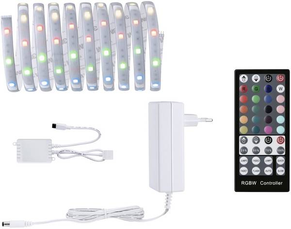 Paulmann MaxLED Basic RGB 79881 LED-Streifen-Basisset mit Stecker 24 V 3 m Warmweiß 1 St.