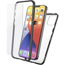 Image of Hama Cover Magnetic+Glas Cover Apple iPhone 12 Pro Schwarz, Transparent