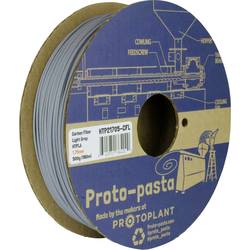 Image of Proto-Pasta HTP21705-CFL Light Gray Carbon PLA Filament PLA 1.75 mm 500 g Hellgrau 1 St.