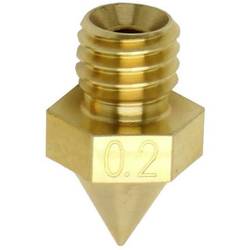Image of FabConstruct Nozzle Raise3D Pro2 Brass 0.2 mm RN35347