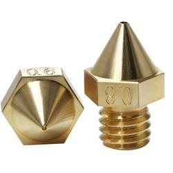 Image of FabConstruct Nozzle Raise3D Pro2 Brass 0.8 mm RN35350